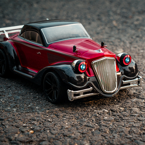 Auto RC 1:16 4WD a Proporzioni Reali con Fari, Luci Devil Angel Eye Sincronizzate, Controllo Completo, Auto da Corsa Classica - Product Image 3