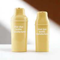 Flacon de teinture capillaire à pompe double chambre, en plastique PP, 250 ml, 400 ml, emballage cosmétique 2 en 1 pour teinture capillaire