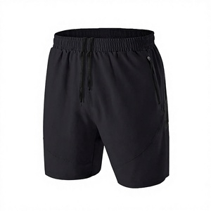 Wholesale Custom Logo Elastic Breathable Woven Solid Hot Shorts for Men Gym Sport Running High Quality Casual Drawstring Closure - Product Image 3