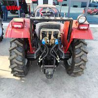 Tracteur agricole à roues 604 60 CV avec moteur diesel, transmission intégrale et nombreux outils – Vente en gros