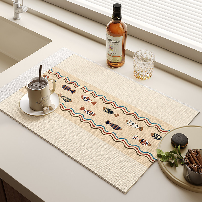 School of fish dancing