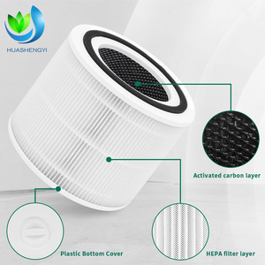 Filtro de Aire para Purificador de Aire Doméstico, Compatible con Levoit Core 300 P350, HEPA Verdadero, Carbón Activado, Paquete de 4, Directo de Fábrica - Product Image 2