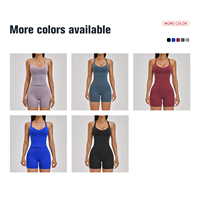 Set Yoga Wanita, Bra Olahraga & Celana Pendek, Dua Potong, Pakaian Olahraga Pinggang Tinggi, Activewear Fitness, OEM Custom, Katun Organik