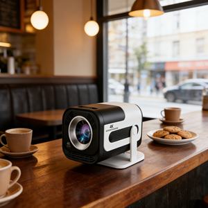 Projecteur portable T950S 180 ANSI 720P Correction automatique de la distorsion trapézoïdale ±15° °   Projecteur vidéo Android pour cinéma maison, utilisation en extérieur et en intérieur - Product Image 6