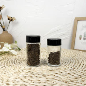 Tarro de vidrio concentrado a prueba de niños con tapa blanca CR - Product Image 5