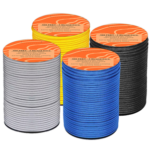 Corde en nylon tressée de haute qualité, plusieurs couleurs, 3 mm, 4 mm, 5 mm, 6 mm, 7 mm, paracorde 1000 pieds, corde d'escalade d'extérieur - Product Image 6