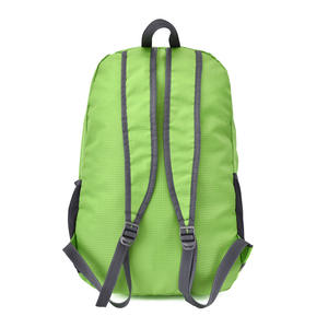 Nueva mochila plegable para exteriores-Bolso <span class=keywords><strong>de</strong></span> hombro doble deportivo informal con logotipo impreso-Bolsa <span class=keywords><strong>de</strong></span> viaje ligera resistente al agua - Product Image 5