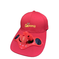 Casquette de baseball à logo personnalisé pour hommes et femmes, alimentée par énergie solaire, pour l'été