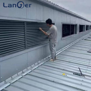 Système <span class=keywords><strong>de</strong></span> Cadre <span class=keywords><strong>de</strong></span> Lamelles en Alliage d'Aluminium Moderne pour Extérieur, Ventilation d'Air, <span class=keywords><strong>Protection</strong></span> Contre le Soleil pour <span class=keywords><strong>Mur</strong></span> Extérieur <span class=keywords><strong>de</strong></span> Bâtiment - Product Image 6