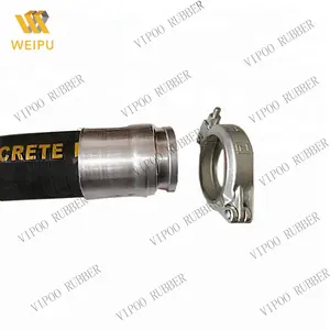 3 Inch Schwing Bê Tông Bóp Bơm Cao Su End Hose Chất Lượng Cao Bơm Áp Lực Cao Ống Cao Su