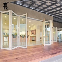 Sản Xuất Chống Trộm Đôi Kính Trượt Gấp Cửa