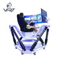 Machine de jeu de course de voiture, simulateur de conduite 5D 3 écrans, prix du simulateur de conduite de voiture, 2023