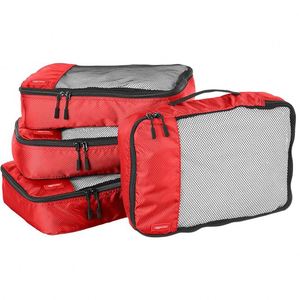 Juego de Organizadores de Equipaje de Viaje, Cubos de Embalaje de Poliéster Oxford Impermeables y Modernos, con Cierre de Cremallera Superior y Diseño con Patrones - Product Image 4