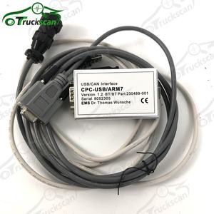 كابل تشخيص CANbox CPC USB ARM7 لرافعة شوكية تويوتا BT، أداة تشخيص لشاحنات، واجهة CAN، خط CAN Bus، برنامج TruckCom - Product Image 1