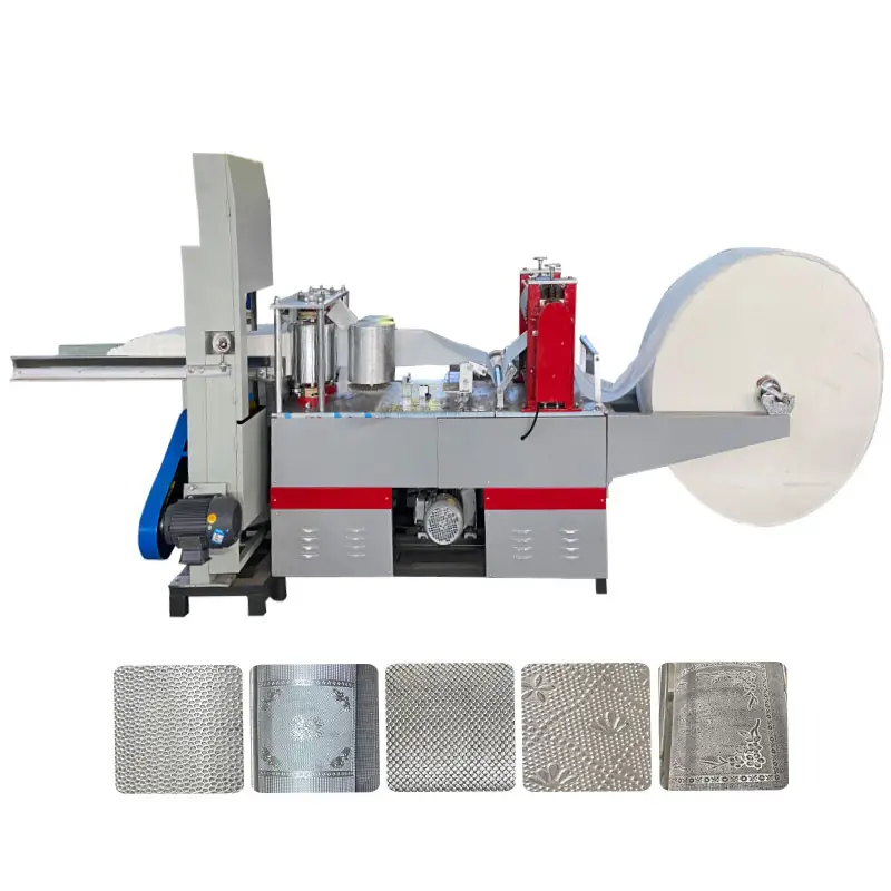 Hochgeschwindigkeits-Restaurant-Wandschuh-Faltmaschine Serviette Papierdruck Windelpapier-Herstellungsmaschine