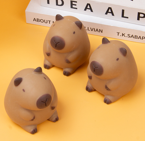 Juguetes Antiestrés <span class=keywords><strong>de</strong></span> Capibara para Apretar, Material TPR, Mochi Fidget Squishies para Niños, Regalos <span class=keywords><strong>de</strong></span> Cumpleaños, Venta al Por Mayor - Product Image 3