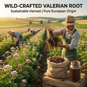 Estratto Naturale di Valeriana ad Alto Contenuto di Acido Valerenoico e Valeranone, Polvere Commestibile Sedativa e Sonnifera, Idrosolubile - Product Image 3