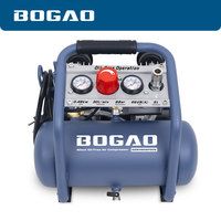Compresseur d'air portable BOGAO 8 bars 5 litres, mini compresseur d'air silencieux sans huile pour la peinture