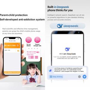Nouveau design sans caméra DOOV M2 Téléphone 6 Go + 128 Go 4 pouces Android 12 Mediatek MT6765 Octa Core 4G Mini Smartphone - Product Image 6