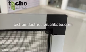 Filet d'écran d'insecte de cadre de maille de moustique efficace de criblage de fenêtre de fibre de verre de qualité fine pour la maison - Product Image 4