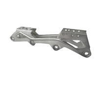 Patins à roulettes en ligne en alliage d'aluminium usiné CNC avec châssis en acier inoxydable, services de prototypage rapide et de brochage