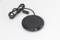 Prise de courant de bureau à chargement sans fil 15W avec adaptateur, vente chaude