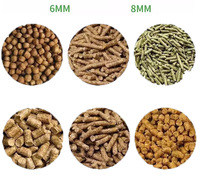 Machine à granulés d'aliments pour animaux JL210 à 2 rouleaux pour poulets, porcs, moutons, bétail