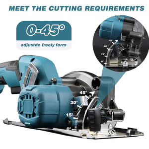 AWFJA04 Dụng Cụ Cắt Gỗ Phổ Biến Máy Mài Cưa Tròn Không Dây Tự Động - Product Image 2