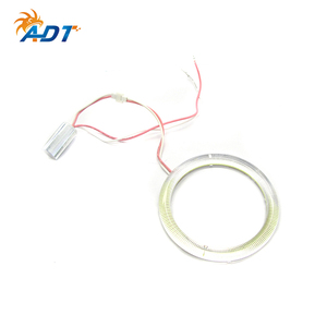 ADT 60mm 65mm 70mm 75cm 95mm 100mm Anneau lumineux COB monocouleur pour voiture Angel Eyes - Product Image 4