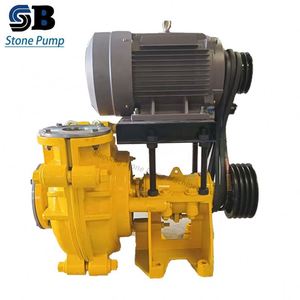 Pompe à boue industrielle robuste 2KW à prix compétitif, 6/4 pouces, haute efficacité, à turbine ouverte, moteur horizontal pour utilisation minière - Product Image 3