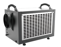 Déshumidificateur pour sous-sol avec pompe de drainage intégrée, drainage continu automatique, dégivrage automatique pour sous-sol, cave, maison mobile