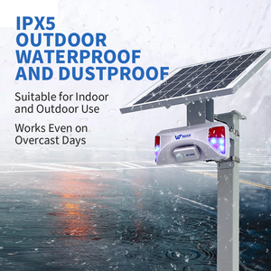 APP Control Solar-powered Alarm Solar Infrared Active Dissuasion Warning Sounder Drive Way Receiver Sensor Alarm Garage - Product Image 5