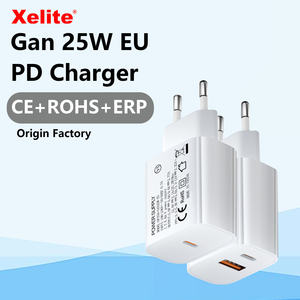 25W <span class=keywords><strong>USB</strong></span> C sạc khối kép cổng PD Power <span class=keywords><strong>Adapter</strong></span> Loại C tường sạc cho iPhone 16 15 Pro Max cho Samsung S23 S22 <span class=keywords><strong>iPad</strong></span> máy tính xách tay - Product Image 6