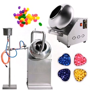 Máquina Recubridora de Chocolate Pequeña <span class=keywords><strong>para</strong></span> Frutos Secos como Cacahuates, Dátiles, Nueces de Macadamia y Cacahuates con Cobertura de Chocolate, Estándar Alemán - Product Image 3