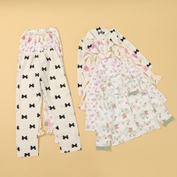 Lucky Sprout personnalisé imprimé à manches longues et pantalons longs ensemble de vêtements à manches longues dames pyjamas pour femmes ensemble