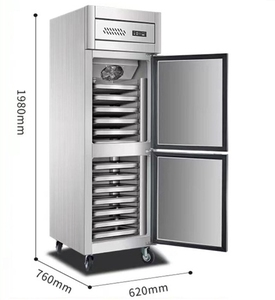 Congélateur commercial de 1200 L, machine de cuisine commerciale, plaque en acier inoxydable, congélateur à blast, réfrigérateur commercial - Product Image 4