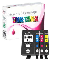 خرطوشة حبر ملونة متوافقة عالية الجودة <span class=keywords><strong>INK</strong></span>-TANK 902XL 902 906 XL 906XL لطابعات HP902 و HP OfficeJet Pro 6968 6970 - Product Image 1