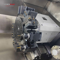 Mesin Bubut CNC FANUC COORAY CRL200MSYC Daya Tinggi Turret Horizontal Slant Bed Sub Spindle untuk Pemesinan Bubut dan Frais dengan Akurasi 0.005mm