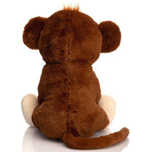 U621 Tùy Chỉnh Dễ Thương Mềm Khỉ Sang Trọng Gối Thêu Thú Nhồi Bông Búp Bê Quà Tặng Sinh Nhật Cho Trẻ Em Lớn Tai Khỉ Sang Trọng Đồ Chơi - Product Image 3