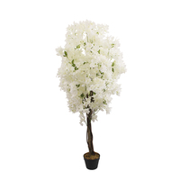 Arbre Floral Artificiel, Centre de Table de Mariage, Grand Cerisier Blanc Artificiel Idéal pour Décoration de Fête