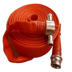 2.5 inch pvc flexible lay flat water supply fire fighting hose