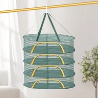 Nouvelle hamac de séchage en polyester à fermeture éclair, anti-moustiques, robuste et résistante aux charges lourdes, pour pulls et articles délicats à la maison