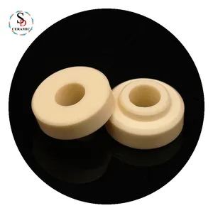 Customized Industrial Al2O3 Ceramic Bead For Heater 99% Alumina Ceramic Structure Shaped Part