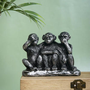 Prodotti di vendita caldi 2025 giardino statua stop look ascolto <span class=keywords><strong>scimmie</strong></span> <span class=keywords><strong>3</strong></span> <span class=keywords><strong>scimmie</strong></span> statua - Product Image 4