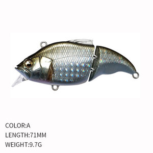 Palmer 71mm 9.7g Minnow thu hút nổi nối Mồi Câu Cá - Product Image 3