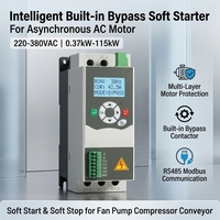 Démarreur progressif électronique 2,2 kW-115 kW 220 V 400 V pour moteur triphasé avec protection contre la perte de phase