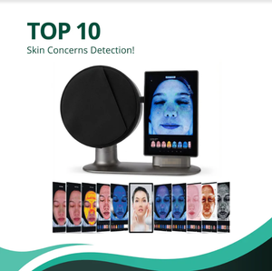 M17 Intelligent Skin & Hair Analyzer Spectra Skin Analyzer Advanced AI Facial Imaging 3-spectrum Magic Mirror Analisis Wajah - Product Image 2