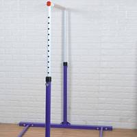 Barre horizontale de gymnastique pliable réglable de 130cm en acier inoxydable pour l'exercice de gymnastique à domicile pour enfants Logo personnalisé Taille personnalisée pour le yoga