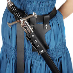 中世のショルダーストラップソードホルダーシース鞘大人の男性女性ラープナイトコスプレギアレイピアベルトホルスター - Product Image 5