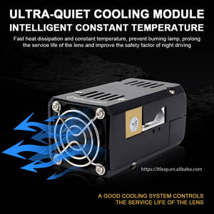Nieuw Binnen K118 40W Laser Led Projector Lens 1.8Inch Bifocale Lens 4000lm Hi <span class=keywords><strong>Lo</strong></span> Beam Voor Universele Auto 'S 6000K Kleurtemperatuur - Product Image 5